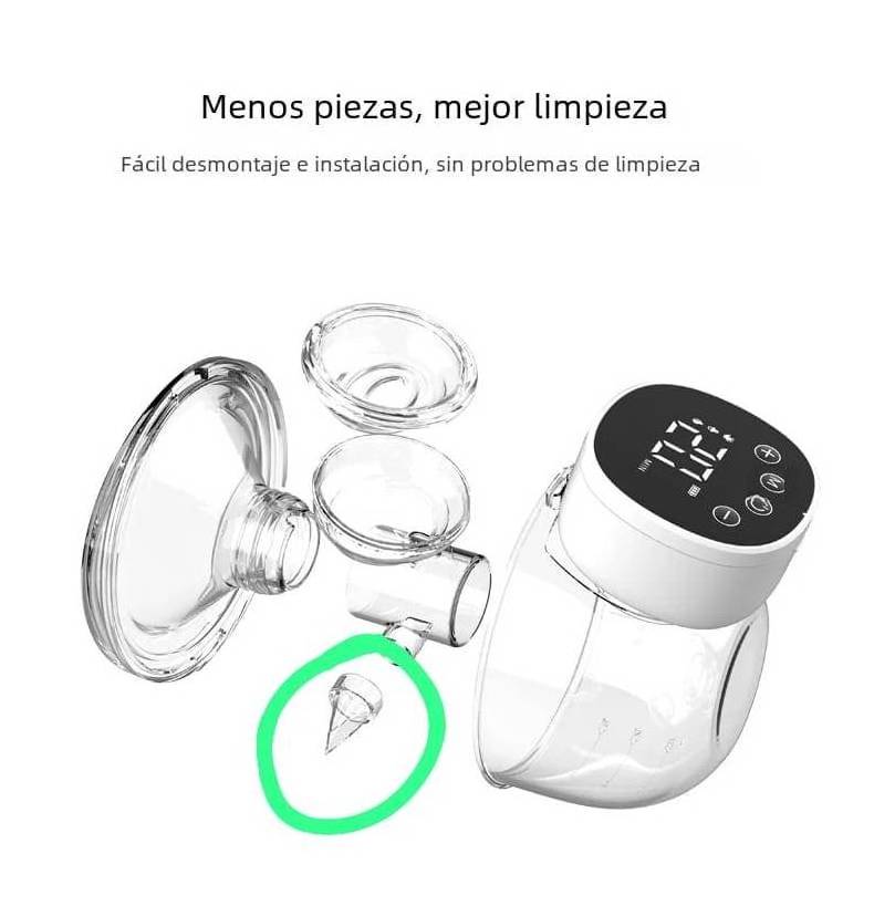 Spare Parts Accessories for Hands Free Sucking Wearable Portable Low Noise Electric Breast Pump Food Grade Baby Feeding Supplies