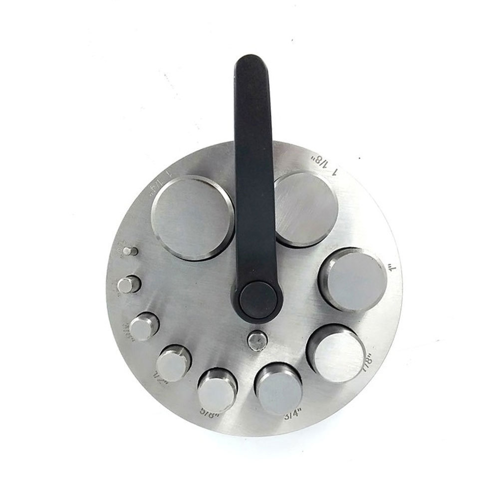 Top Quality Disc Cutter Set Circle Jewelers Jewelry Making Tool Kit steel round punch circle Disc Cutter set