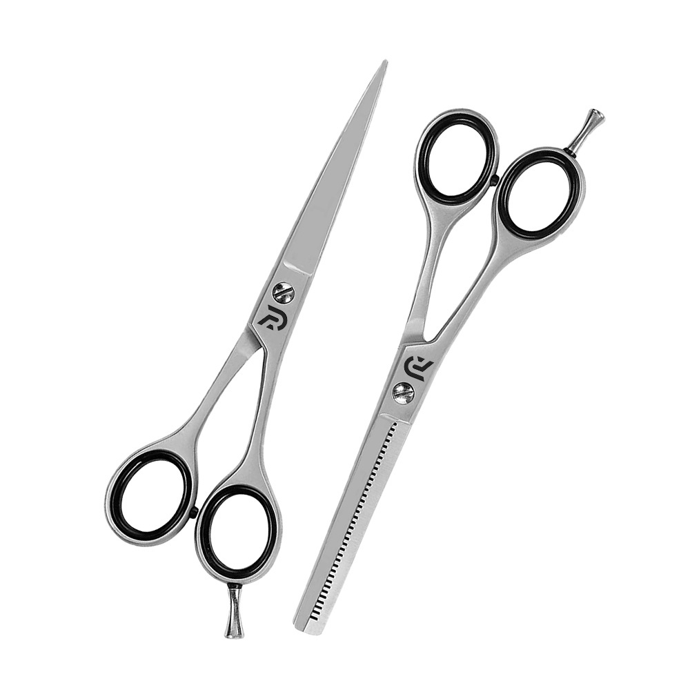 Professional Hair Cutting and Hairdressing Scissors  Kit with Thinning Shears For Hair Cutting - Split end Trimmer