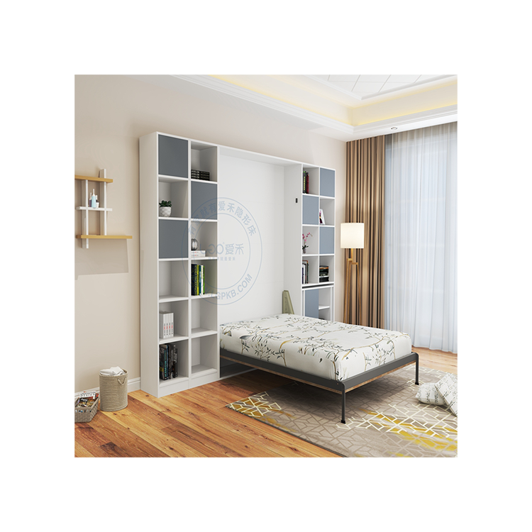 2020 Hot Sale folding bed wall furniture lift mechanism electric wall bed