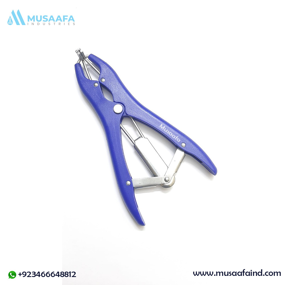 Elastrator Plier Applicator Bloodless Castrator Ring Rubber/plier Premium Quality Elastrator Castrator Plastic Customized Logo