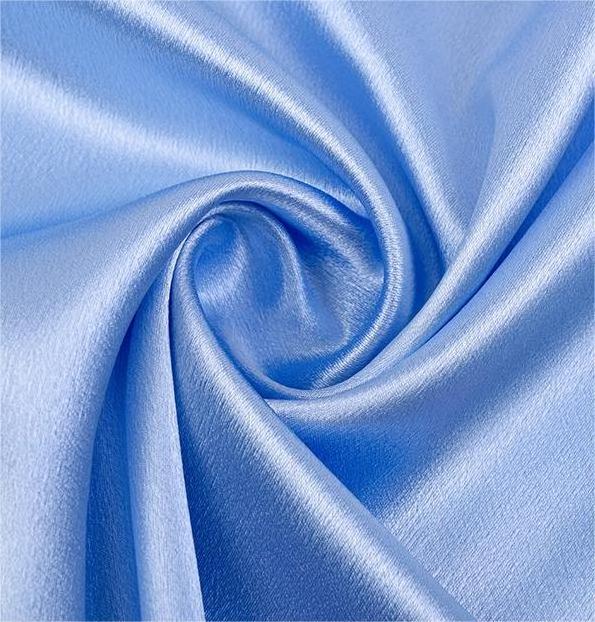 New arrival high-grade liquid crystal shiny silk satin polyester spandex fabric for wedding dress