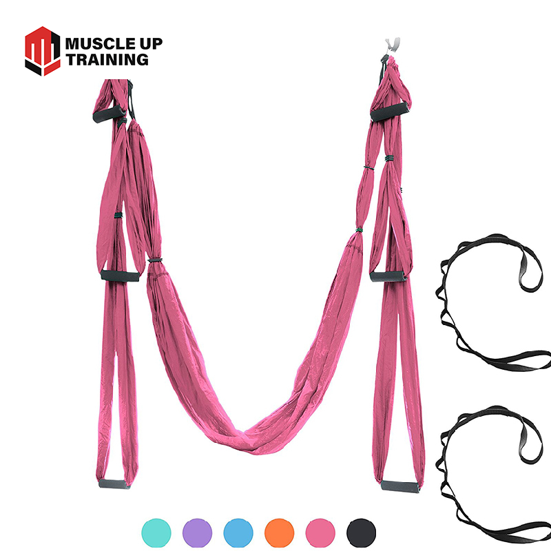 Muscle Up Training Yoga Exercises Yoga hammock Aerial