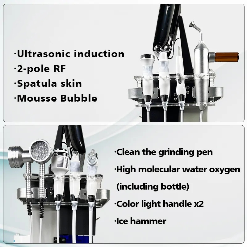 Hot Sale Beauty Salon Equipment Hydrodermabrasion Facial Machine 13 in1 Microdermabrasion Machine Hydro Skin Facial Machine