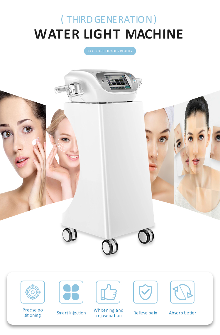 DermaShine pro mesotherapy gun prp Korea Multi 9 Pins Needles Water Injection beauty machine Meso Gun