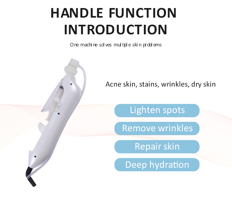 DermaShine pro mesotherapy gun prp Korea Multi 9 Pins Needles Water Injection beauty machine Meso Gun