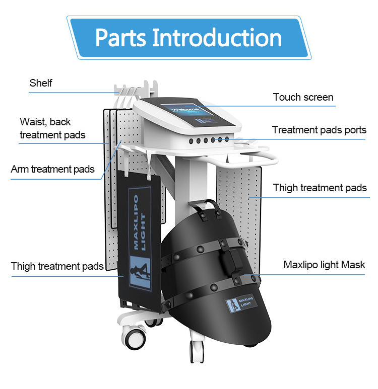 New 5d Non-invasive Slimming 635nm 940nm 200mw laser body slim machine 5d maxlipo light laser slimming machine