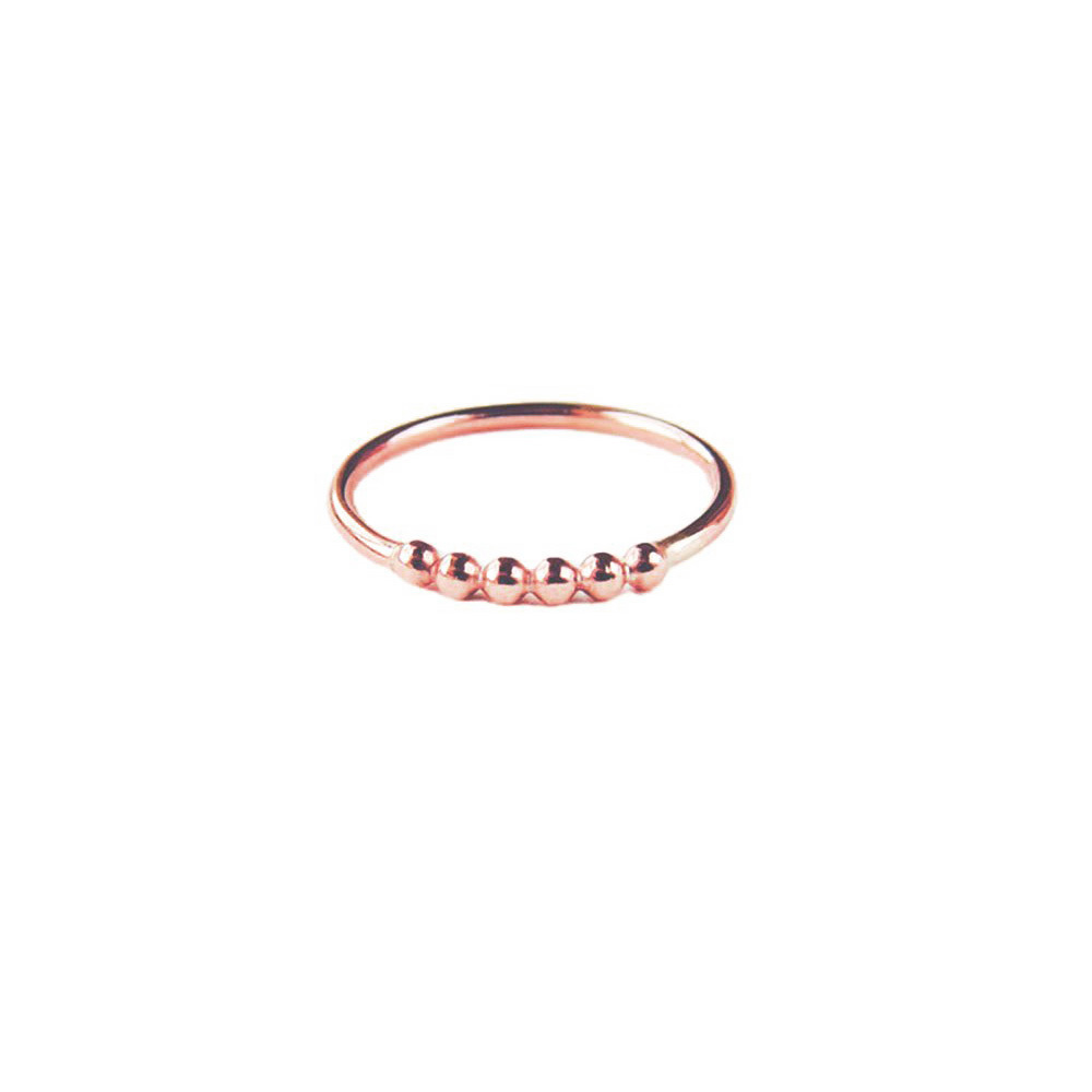 Circle Ring Stackable Ring Dainty Ring Gold Plated stainless steel jewelri Bague De Fiancailles Anillos Acero Inoxidable