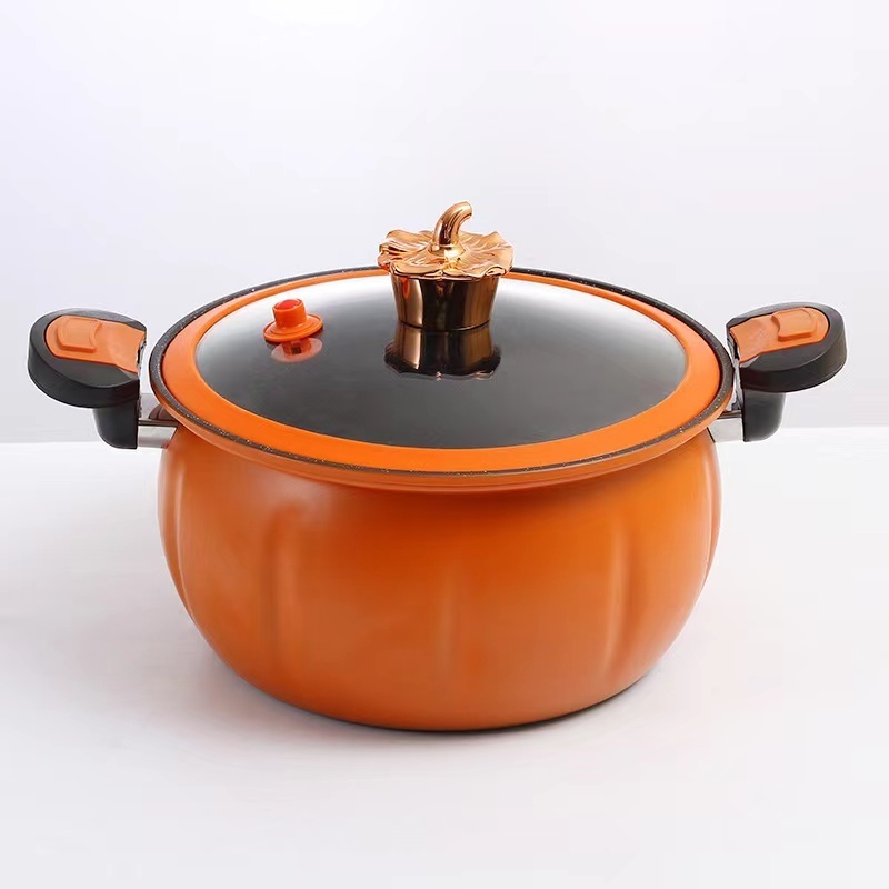 New Style Large Capacity Soup Pot Medical Stone Coating non-stick pot pumpkin soup pot Micro Pressure Cooker