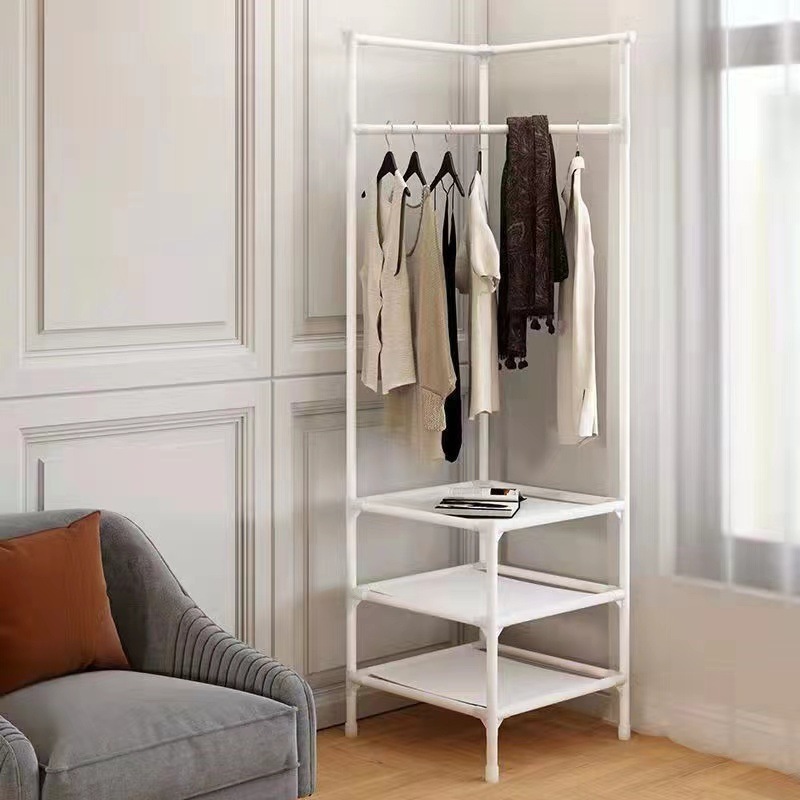 Top quality coat rack with storage shelf metal door hanging shoe rack free combination space save shoe bench tree coat rack