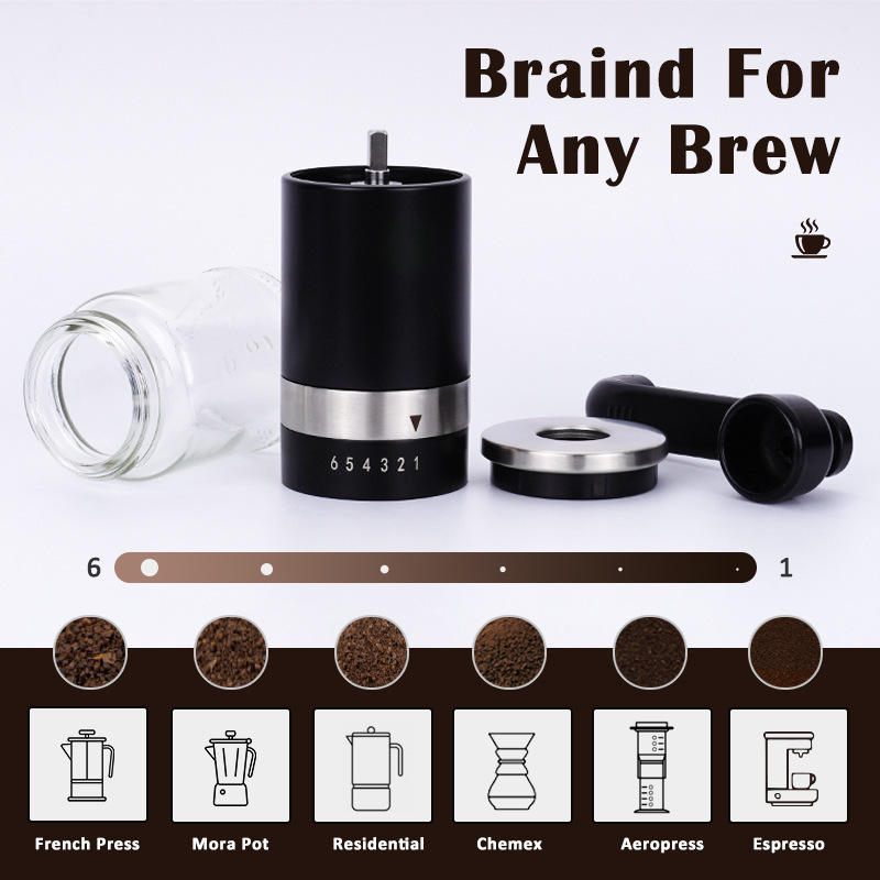 Factory Supplier New brand manual coffee grinder coffee grinder machine hand crank coffee grinder