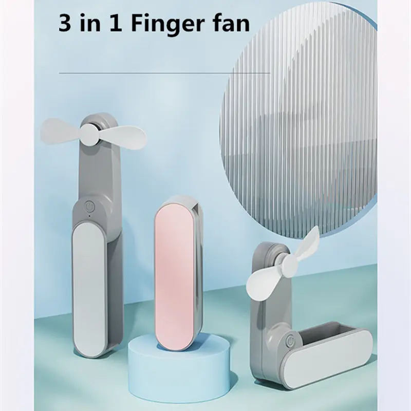 Customized New brand custom small usb hand fan rechargeable electric mini fan portable pocket foldable cooling hand held fans