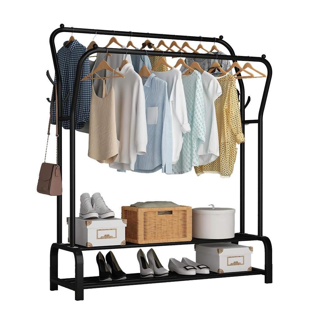 Cheap Factory Price display racks bedroom coat rack rolling hanger rack