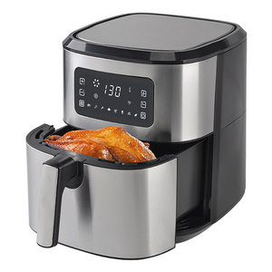 Wholesale Hot 6l Steam Stainless Steel Smart Air Deep Fryer Oven Digital Electric Air Fryer Freidora De Aire