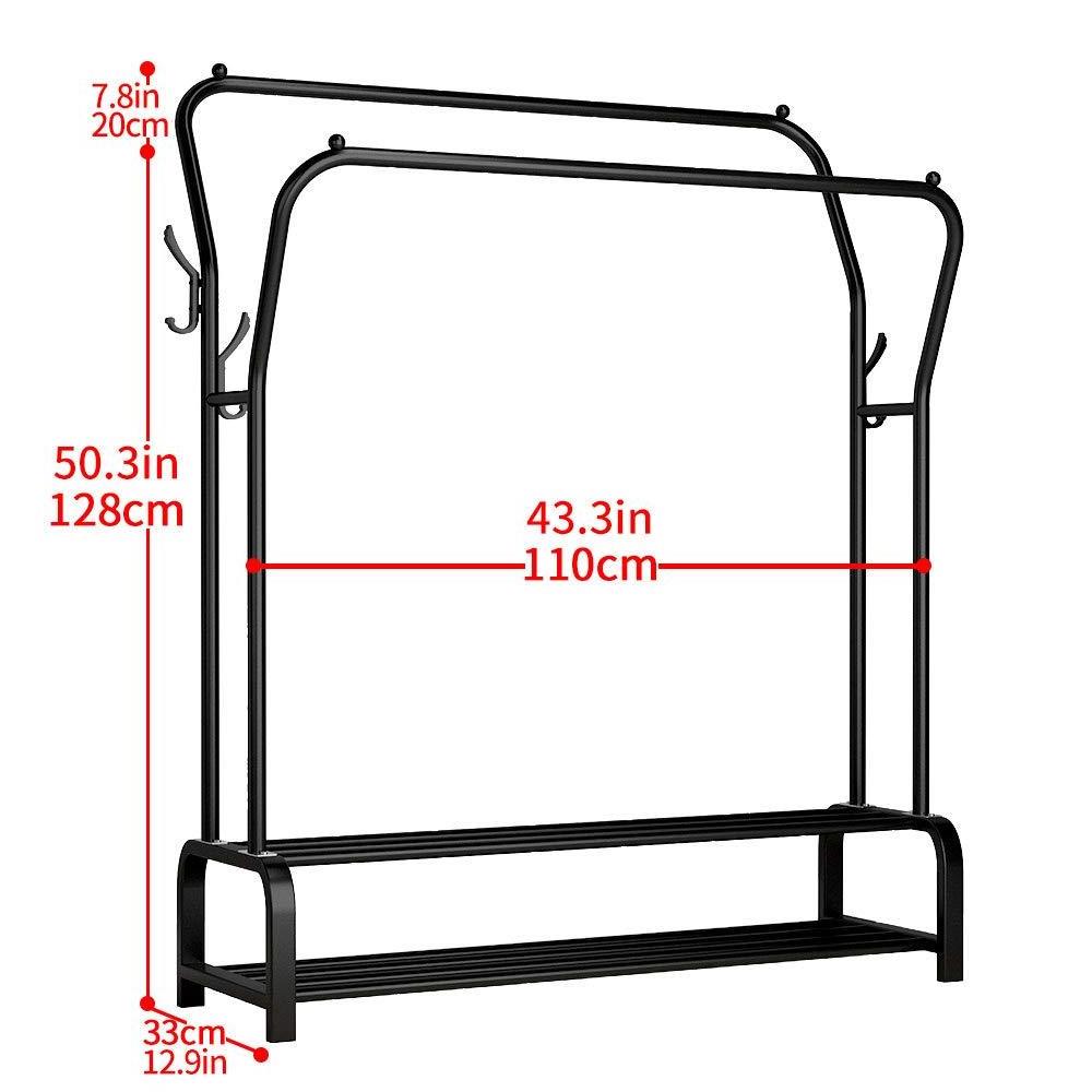 Cheap Factory Price display racks bedroom coat rack rolling hanger rack