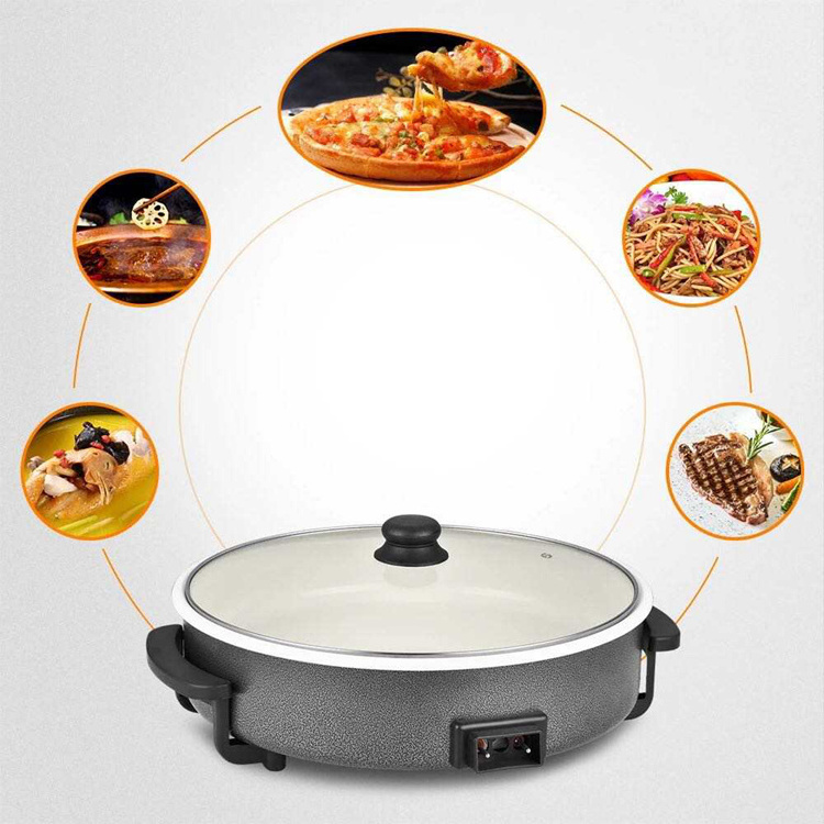 Low price hot pot electric skillets electric caldron for dormitory