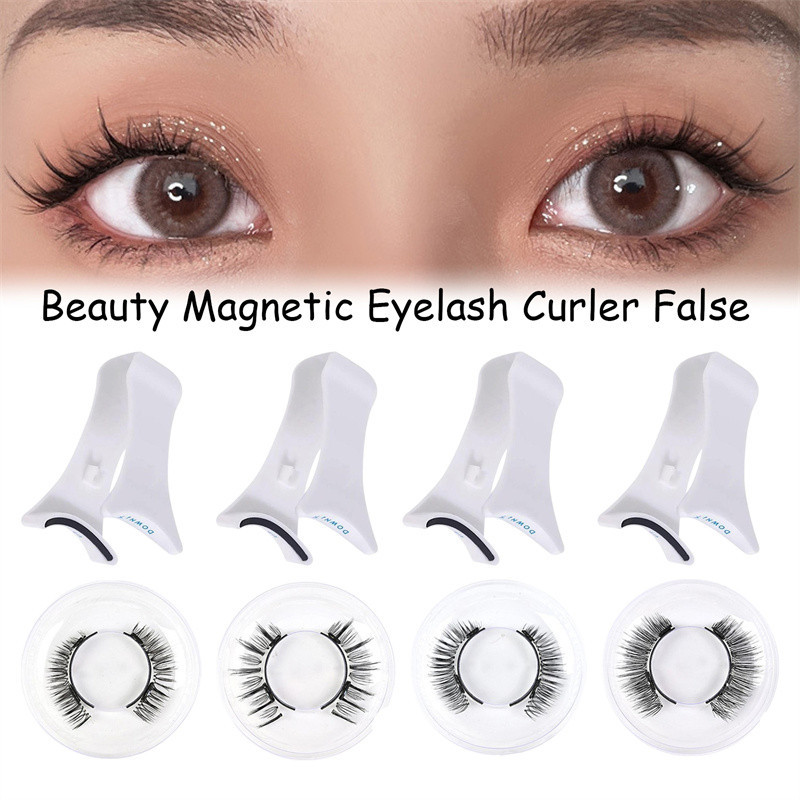 Mink Magnetic Lashes False Eyelashes Magnets Quantum Magnetic Eyeliner Silk Magnetic Eyelash No Glue No Eyeliner