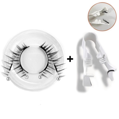 Mink Magnetic Lashes False Eyelashes Magnets Quantum Magnetic Eyeliner Silk Magnetic Eyelash No Glue No Eyeliner