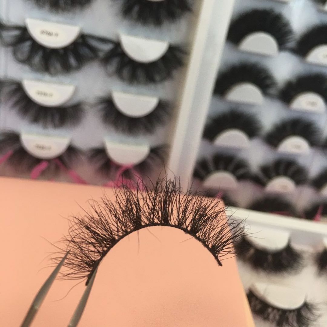 Real 3d mink eyelashes natural lashes vendors for cat eye luxury eyelashes private label mink russian lashes strip care kit lash