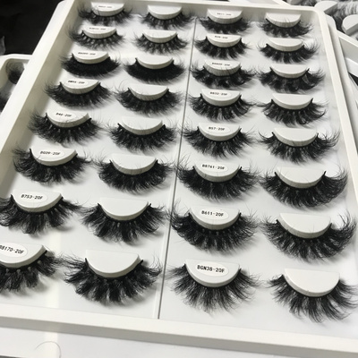 Natural eyelashes cils pestaas russian lashes faux cil naturel lashes wholesale fluffy mink eyelash mink lash vendor