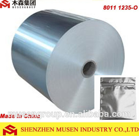 Alu Foil Roll/Cold Forming Aluminum Foil for condom Packaging