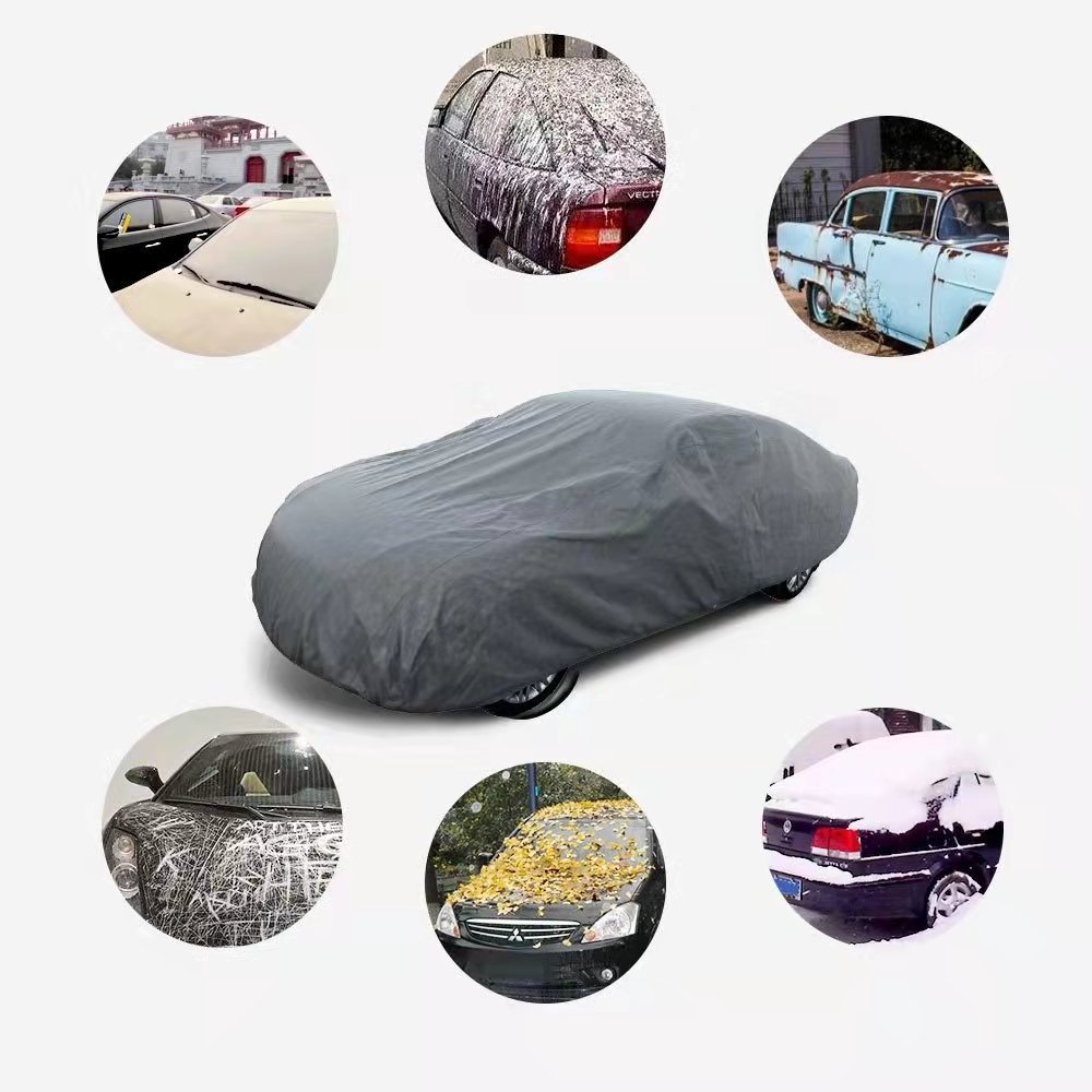 High quality waterproof anti-aging folding car cover Complete car body cover