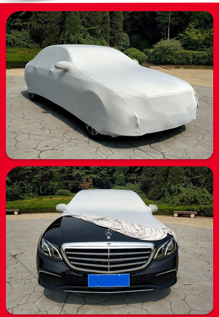 OEM & ODM promotion foldable retractable inflabtable hail proof stretch indoor car cover