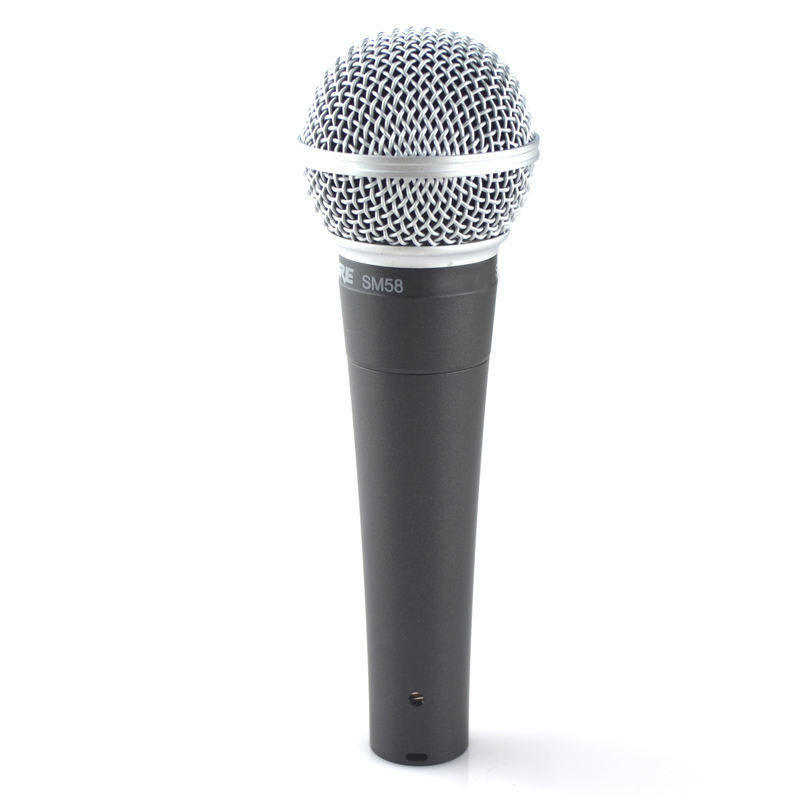 58 Professional Microphone Cardioid Dynamic Wired Microphone Black XLR Gua Vocal Microphone Radio & Tv Broadcasting Equipment