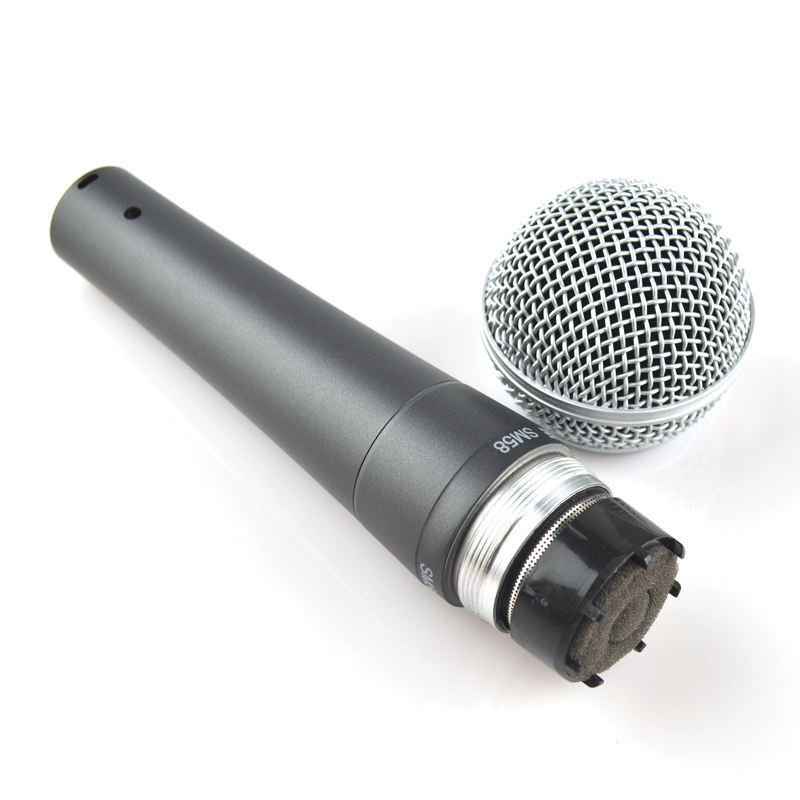 58 Professional Microphone Cardioid Dynamic Wired Microphone Black XLR Gua Vocal Microphone Radio & Tv Broadcasting Equipment