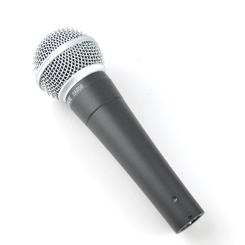 58 Professional Microphone Cardioid Dynamic Wired Microphone Black XLR Gua Vocal Microphone Radio & Tv Broadcasting Equipment