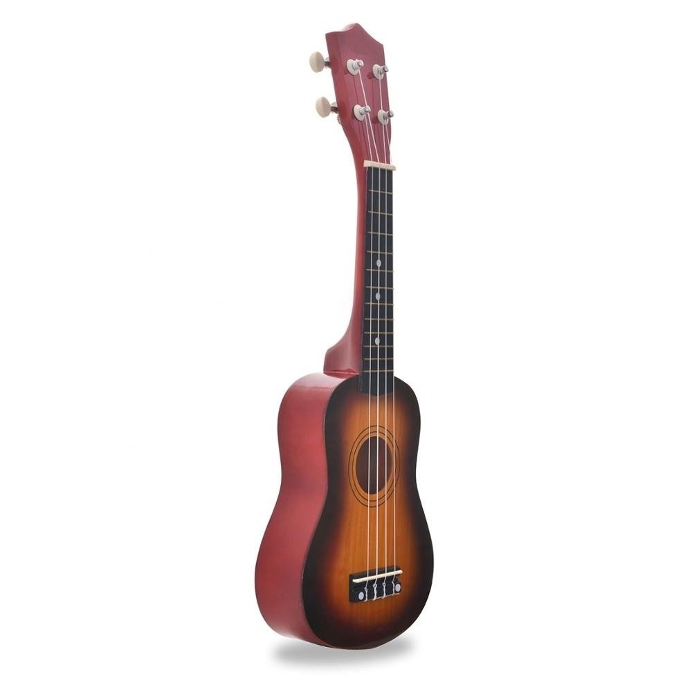 Soprano Ukulele For Beginners 21 inch Four String Ukulele Mini Guitar Musical Instrument with bag, finger pick string