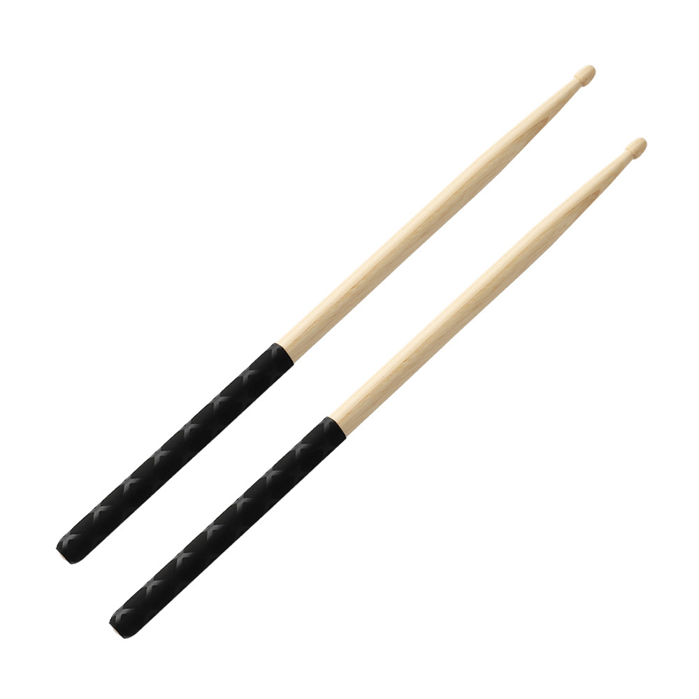 5A Nylon Drumsticks for Drum Set Light Durable Plastic Exercise ANTI-SLIP Handles Drum Sticks for Kids Adults Musical Instrument