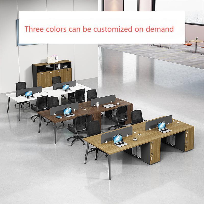 Modern Office Meeting Room Partition Screen Staffs Table 2 Person 4 Person 6 Person Workstation