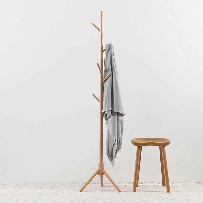 Porte Manteau Percha Perchero Cheap Wholesale Bedroom Living Room Furniture Modern Standing Wooden Coat Rack