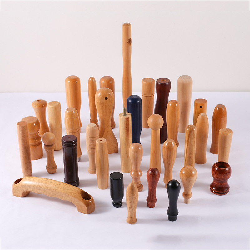 factory custom cabinet handle product Rope skipping knife brush stick furniture wooden desk handle