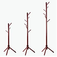 2022 Hot selling direct selling Wooden Standing Coat Rack with custom Hooks Wood Tree Stand coat racks