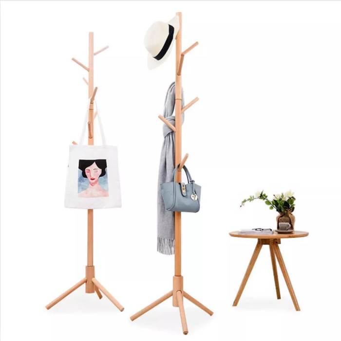 Assessed Supplier Coat Hanger Stand, Hotselling High Quality Wooden Coat Rack