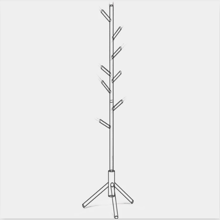 Assessed Supplier Coat Hanger Stand, Hotselling High Quality Wooden Coat Rack