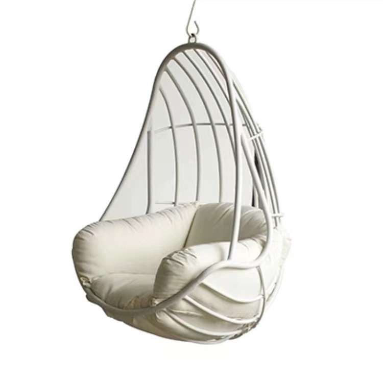 Outdoor swing hanging indoor leisure balcony double rattan chair rocking chair outdoor garden hanging orchid chair home