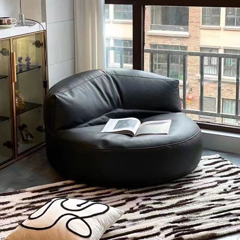 Leather Lazy Living Room Sofas Nordic Floor Tiny House Love Seat Sofas Mid Century Recliner Lounge Suite Furniture