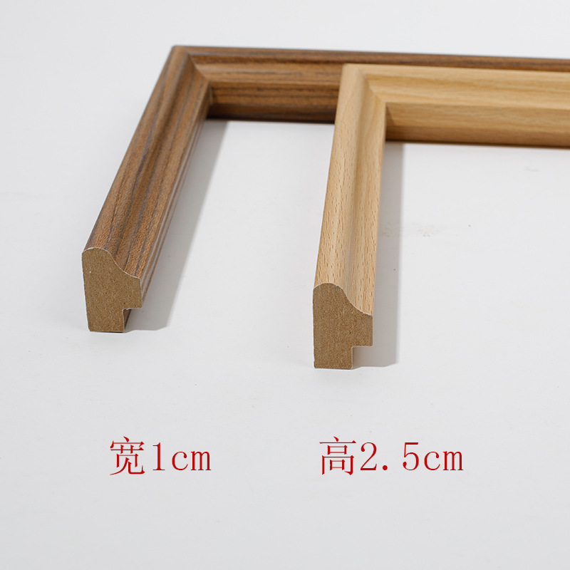 Factory Supplier photo frames decorative lines wall hanging lines hot selling wooden frame shapes different sizes frame moulding