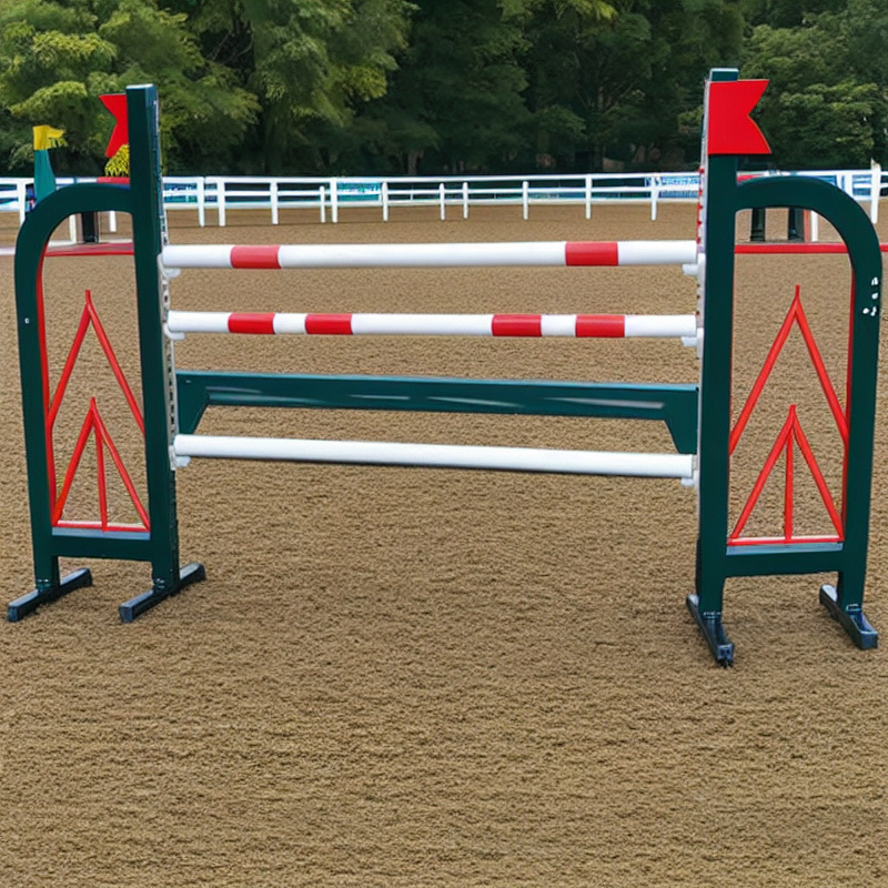 Sturdy and Lightweight Aluminum Jump Wooden Poles for Horse Show Jumping