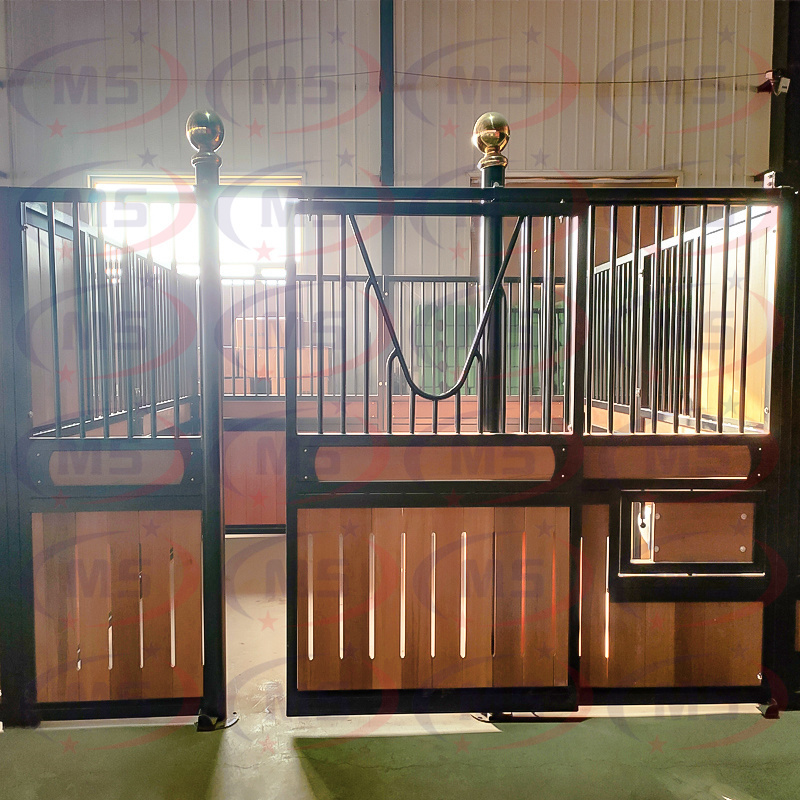 Standard Luxury popular movable horse building stable horse equipment horse stalls stable