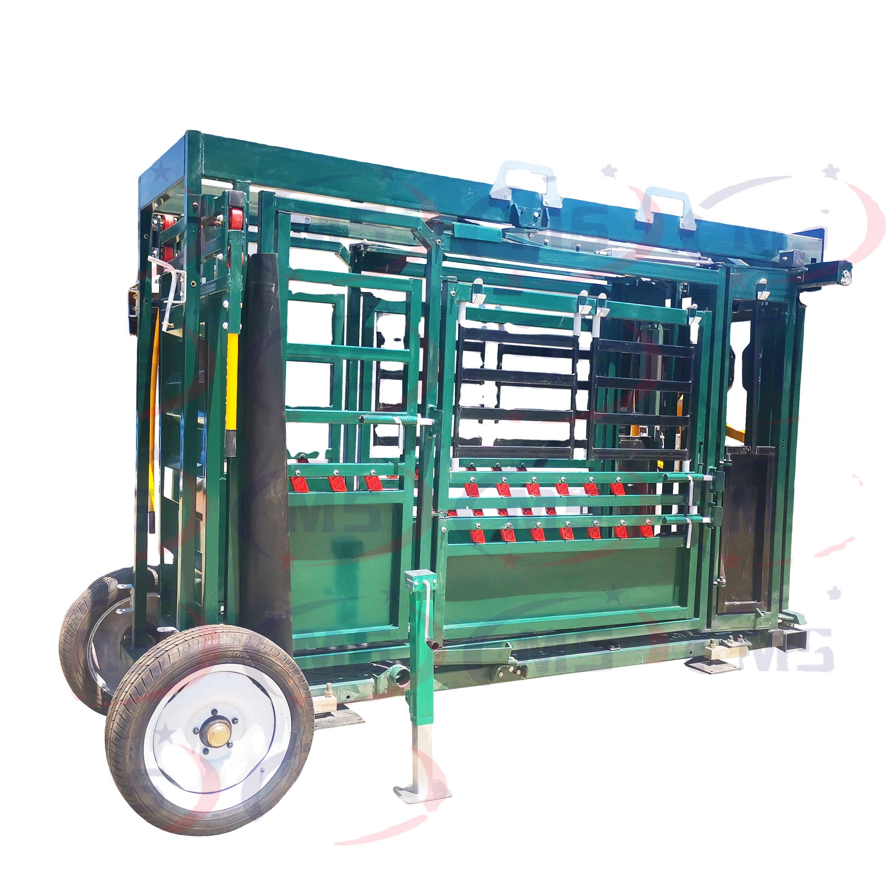 Livestock Equipment CATTLE CRUSH Heavy Duty Cattle Headlock Cattle tub