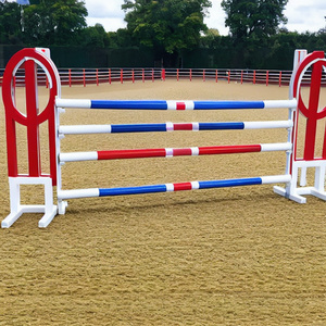 Sturdy and Lightweight Aluminum Jump Wooden Poles for Horse Show Jumping