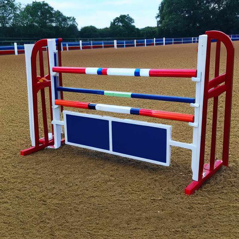 Sturdy and Lightweight Aluminum Jump Wooden Poles for Horse Show Jumping