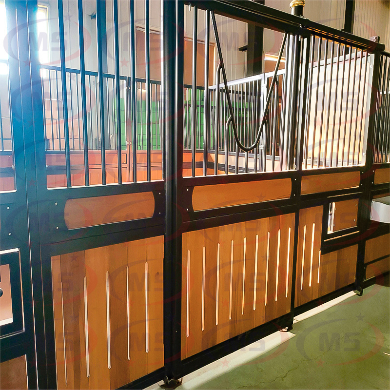 Standard Luxury popular movable horse building stable horse equipment horse stalls stable