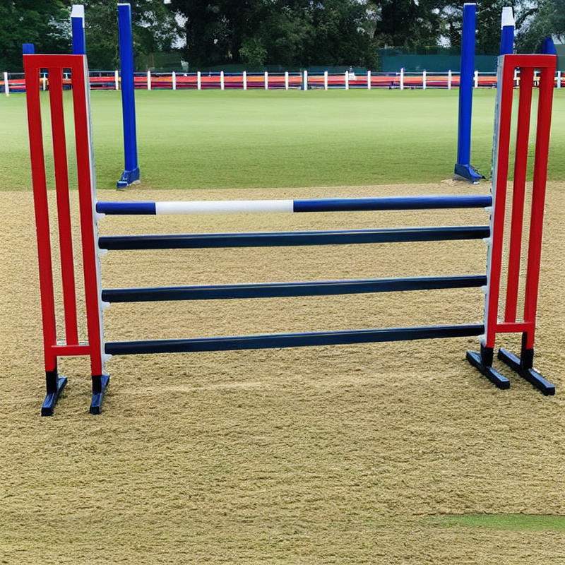 Sturdy and Lightweight Aluminum Jump Wooden Poles for Horse Show Jumping