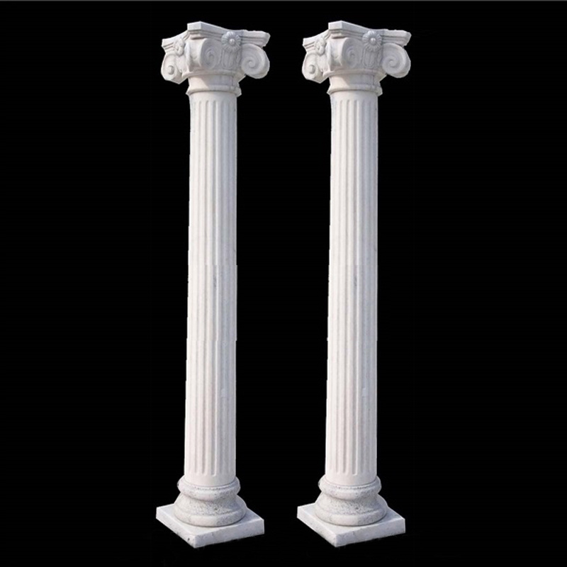 Decorative Greek or Roman Style Plastic Fiberglass or Marble Column Pillar