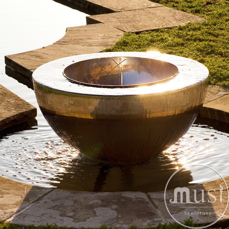 Stainless Steel Garden Waterfall